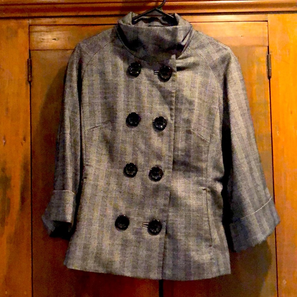 Express Tweed Blazer, Ruby Lining. - image 3